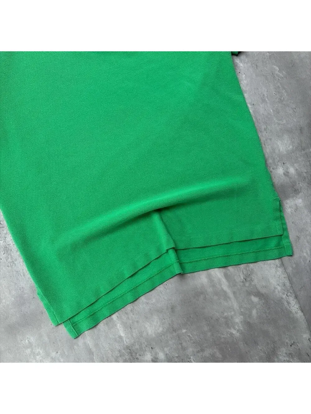Vintage Green Polo Ralph Lauren Grunge Skater Polo Shirt